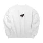 potato challengeのはるくん1号　 Big Crew Neck Sweatshirt