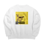 雷花の一花のきんぐ Big Crew Neck Sweatshirt