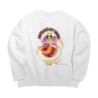 天野 真歌路(あまのまかろん)の天照大神の天ちゃん Big Crew Neck Sweatshirt