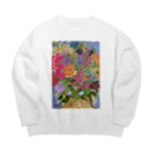 inainaibahの房総半島から春の訪れ Big Crew Neck Sweatshirt