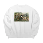 J. Jeffery Print Galleryのオカメインコ Big Crew Neck Sweatshirt