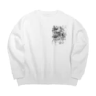 MikaTamo totally hobbyのmath+2 Big Crew Neck Sweatshirt