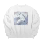 momoJIRO shopのももこ Big Crew Neck Sweatshirt