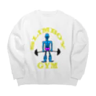 デスマウスジムのスリムジム Big Crew Neck Sweatshirt