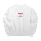 326mtfujiのdoughnut Club memberグッズ Big Crew Neck Sweatshirt