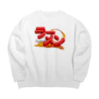 DESTROY MEのラーメン🍜 Big Crew Neck Sweatshirt