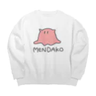 千月らじおのよるにっきのMENDAKO(色付き) ビッグシルエットスウェット