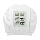 J. Jeffery Print Galleryの1802年ドイツの犬たち Big Crew Neck Sweatshirt