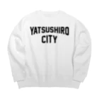 JIMOTOE Wear Local Japanの八代市 YATSUSHIRO CITY Big Crew Neck Sweatshirt