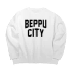 JIMOTOE Wear Local Japanの別府市 BEPPU CITY ビッグシルエットスウェット