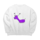 どうぶつくみあいのソレハシカ Big Crew Neck Sweatshirt