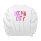 JIMOTO Wear Local Japanの生駒市 IKOMA CITY ビッグシルエットスウェット
