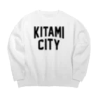 JIMOTOE Wear Local Japanの北見市 KITAMI CITY ビッグシルエットスウェット