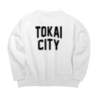 JIMOTOE Wear Local Japanの東海市 TOKAI CITY Big Crew Neck Sweatshirt