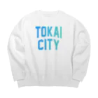 JIMOTOE Wear Local Japanの東海市 TOKAI CITY Big Crew Neck Sweatshirt