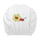 どうぶつくみあいのソレハライオン Big Crew Neck Sweatshirt