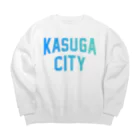 JIMOTOE Wear Local Japanの春日市 KASUGA CITY ビッグシルエットスウェット