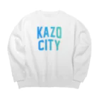 JIMOTO Wear Local Japanの加須市 KAZO CITY ビッグシルエットスウェット
