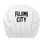 JIMOTOE Wear Local Japanの富士見市 FUJIMI CITY Big Crew Neck Sweatshirt
