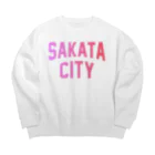 JIMOTO Wear Local Japanの酒田市 SAKATA CITY ビッグシルエットスウェット