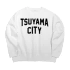 JIMOTOE Wear Local Japanの津山市 TSUYAMA CITY Big Crew Neck Sweatshirt