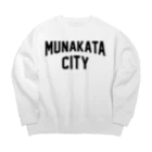 JIMOTOE Wear Local Japanの宗像市 MUNAKATA CITY Big Crew Neck Sweatshirt