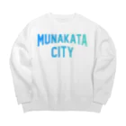 JIMOTOE Wear Local Japanの宗像市 MUNAKATA CITY Big Crew Neck Sweatshirt