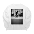 KONYの何回聞いてもソーセージとウィンナーの違い覚えられへん Big Crew Neck Sweatshirt