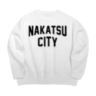 JIMOTOE Wear Local Japanの中津市 NAKATSU CITY Big Crew Neck Sweatshirt