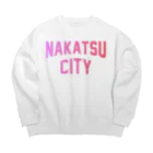 JIMOTOE Wear Local Japanの中津市 NAKATSU CITY Big Crew Neck Sweatshirt