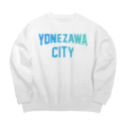 JIMOTOE Wear Local Japanの米沢市 YONEZAWA CITY ビッグシルエットスウェット