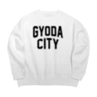 JIMOTOE Wear Local Japanの行田市 GYODA CITY Big Crew Neck Sweatshirt