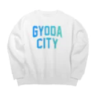 JIMOTOE Wear Local Japanの行田市 GYODA CITY Big Crew Neck Sweatshirt