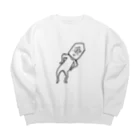 sakekoの金　将棋 Big Crew Neck Sweatshirt