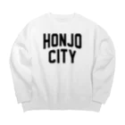 JIMOTOE Wear Local Japanの本庄市 HONJO CITY Big Crew Neck Sweatshirt