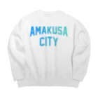 JIMOTOE Wear Local Japanの天草市 AMAKUSA CITY ビッグシルエットスウェット