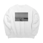 monochromeのそれぞれの時間 Big Crew Neck Sweatshirt