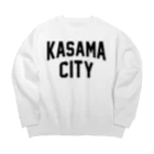 JIMOTO Wear Local Japanの笠間市 KASAMA CITY ビッグシルエットスウェット