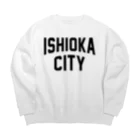 JIMOTOE Wear Local Japanの石岡市 ISHIOKA CITY ビッグシルエットスウェット