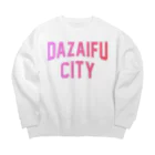 JIMOTOE Wear Local Japanの太宰府市 DAZAIFU CITY Big Crew Neck Sweatshirt