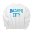 JIMOTOE Wear Local Japanの太宰府市 DAZAIFU CITY Big Crew Neck Sweatshirt