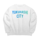 JIMOTOE Wear Local Japanの行橋市 YUKUHASHI CITY Big Crew Neck Sweatshirt