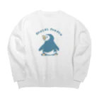 huroshikiのおしりぺんぺん Big Crew Neck Sweatshirt