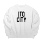 JIMOTOE Wear Local Japanの伊東市 ITO CITY ビッグシルエットスウェット