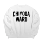 JIMOTOE Wear Local Japanの千代田区 CHIYODA WARD Big Crew Neck Sweatshirt