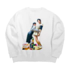 GiSMONEYのギャラケリー Big Crew Neck Sweatshirt