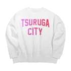 JIMOTOE Wear Local Japanの敦賀市 TSURUGA CITY Big Crew Neck Sweatshirt