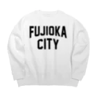 JIMOTOE Wear Local Japanの藤岡市 FUJIOKA CITY Big Crew Neck Sweatshirt