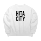 JIMOTOE Wear Local Japanの日田市 HITA CITY Big Crew Neck Sweatshirt