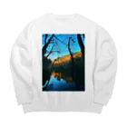 SwellのColor of the Forest Big Crew Neck Sweatshirt